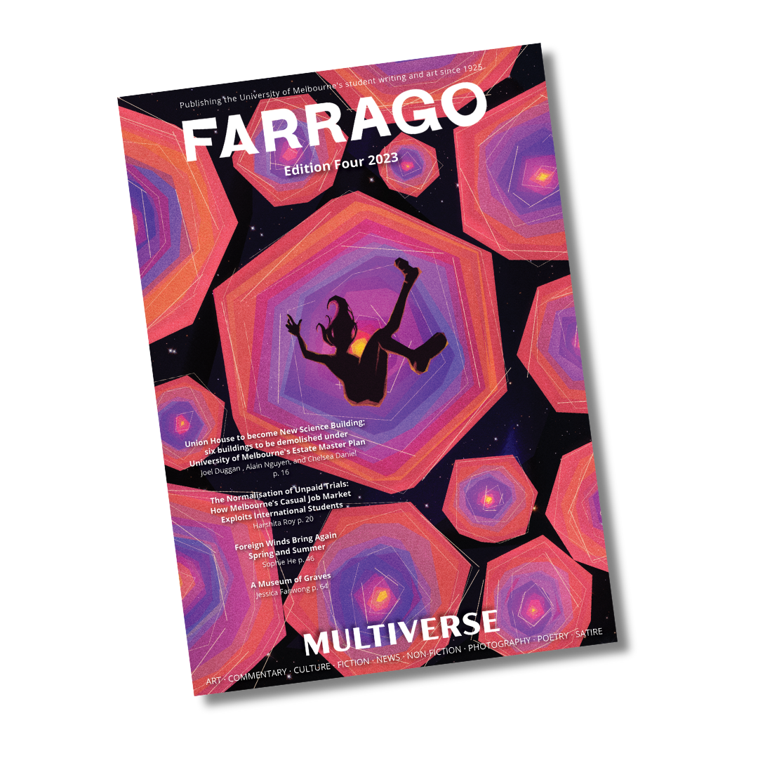 Farrago's magazine cover - Edition Two 2023